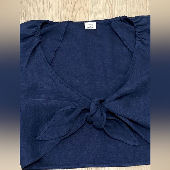 NWOTS Aritzia Wilfred Venus Linen Top - Picture 6 of 17